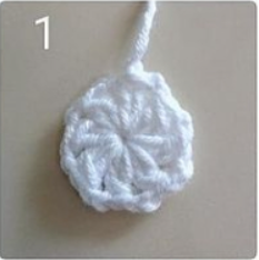 African Flower Square Pattern