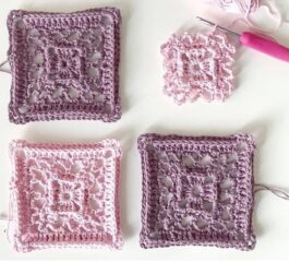 Midnight Walk Square Pattern