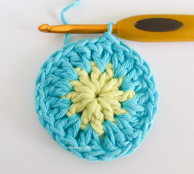 Granny Flower Coasters Pattern
