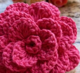 Crochet Camellia Flower Pattern