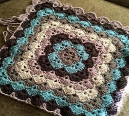 Shell Stitch Baby Blanket