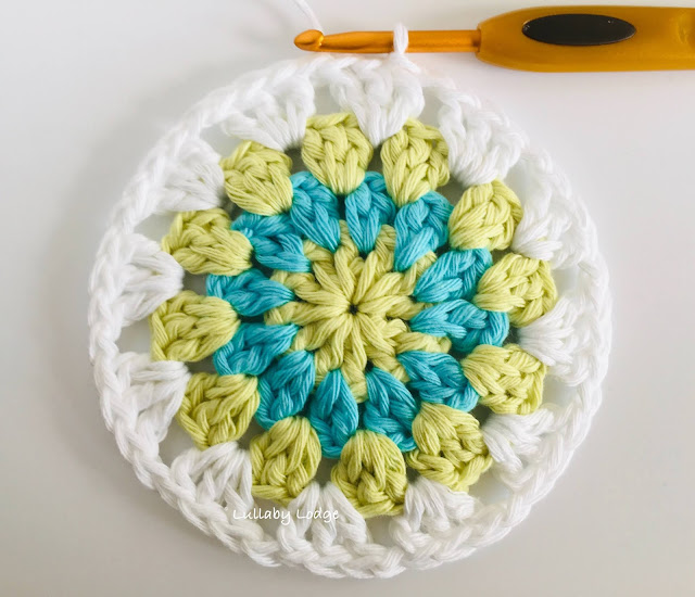Granny Flower Coasters Pattern
