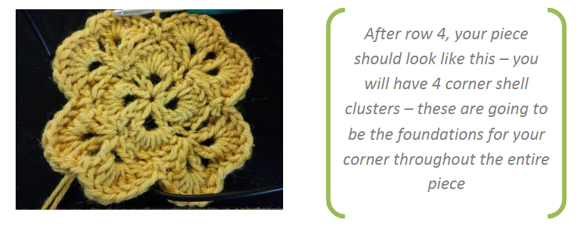 Shell Stitch Baby Blanket