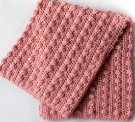 Bobble Crochet Baby Blanket