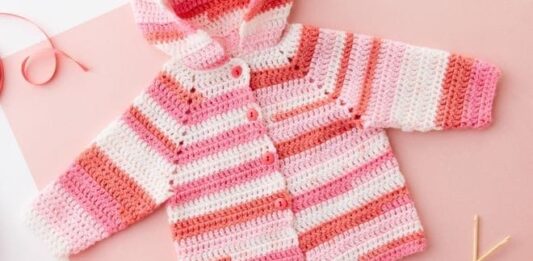 Baby Bear Jacket Crochet Pattern