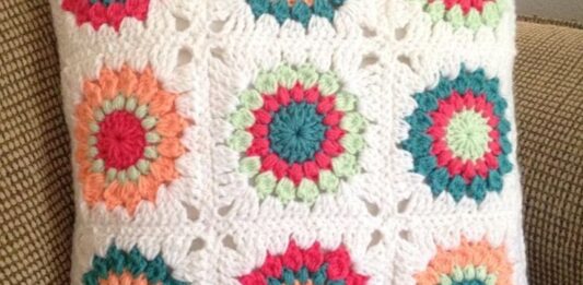 Wonderful Crochet Pillow Free Pattern