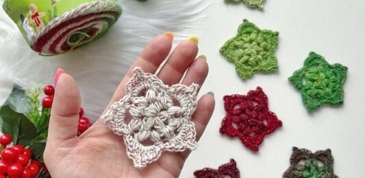 Christmas Star Ornament Pattern