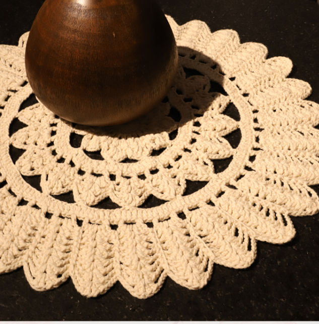  Centro De Mesa De Crochet