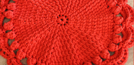 Beautiful Red Crochet Placemats