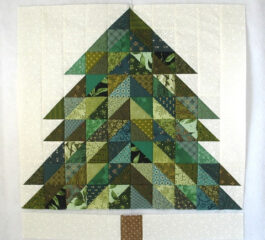 Pine Tree Quilt Block Pattern
