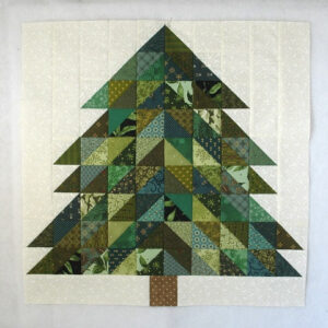 Pine Tree Quilt Block Pattern - Manual Crafts