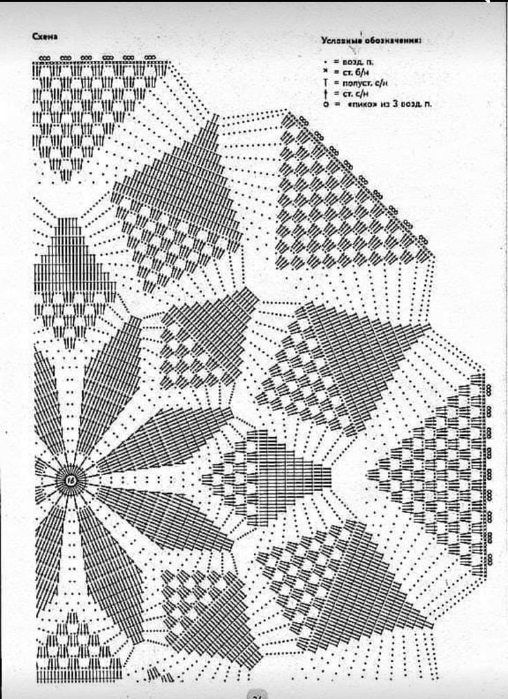 3D Crochet Table Topper