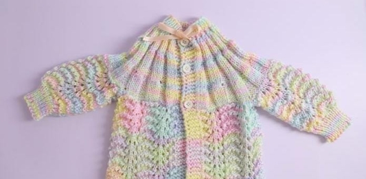 Cardigans de Crochet para Niñas