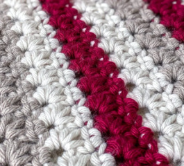 Crochet Blanket with the Star Stitch