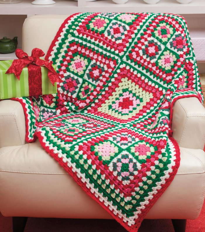 Beautiful Crochet Grandma's Blanket - Manual Crafts