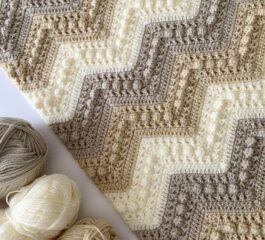 Crochet Hugs & Kisses Baby Blanket