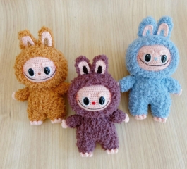 Free Labubu-Inspired Amigurumi Crochet Pattern