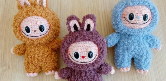 Free Labubu-Inspired Amigurumi Crochet Pattern
