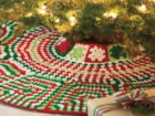 Christmas Tree Skirt – Free Crochet Pattern