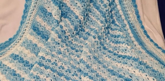 Crystal Wave Stich Crochet Patern Free