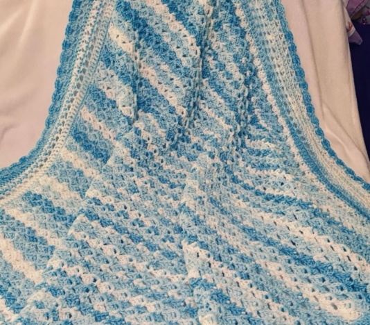 Crystal Wave Stich Crochet Patern Free