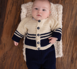 Baby Crochet Set – Free Pattern