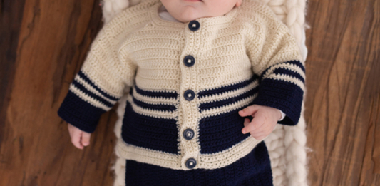 Baby Crochet Set – Free Pattern