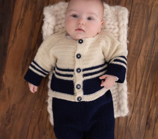 Baby Crochet Set – Free Pattern